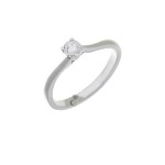 Δαχτυλιδι Μονοπετρο με Διαμαντι 0,25 Ct , F , VS1